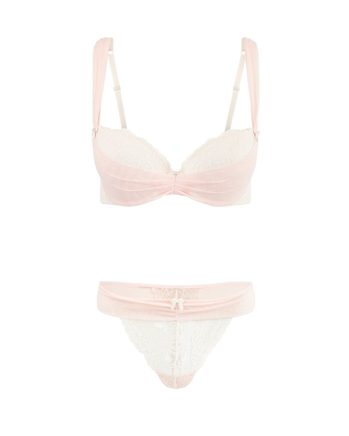 Clairabelle Push Up White