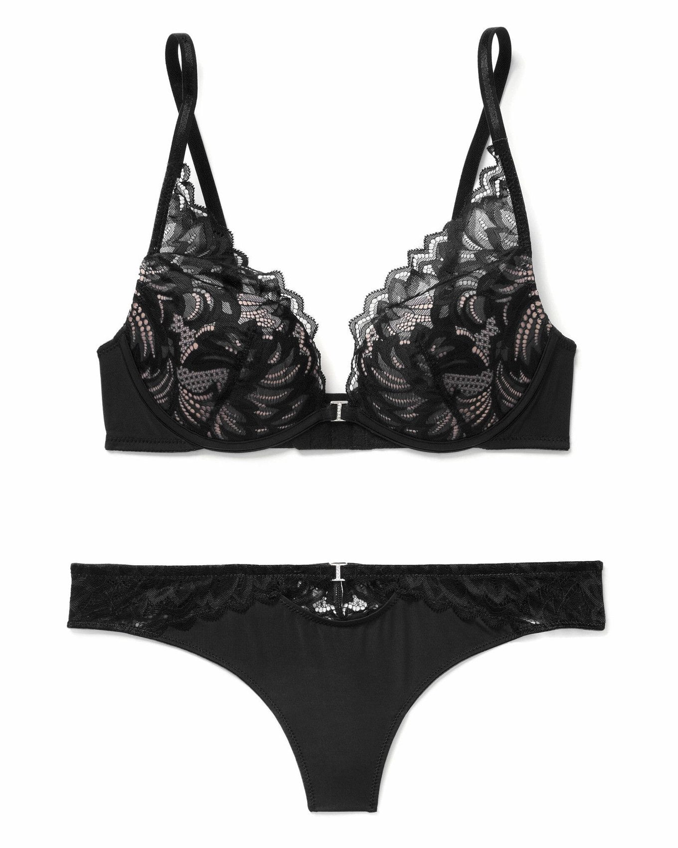 Lily Push Up Black