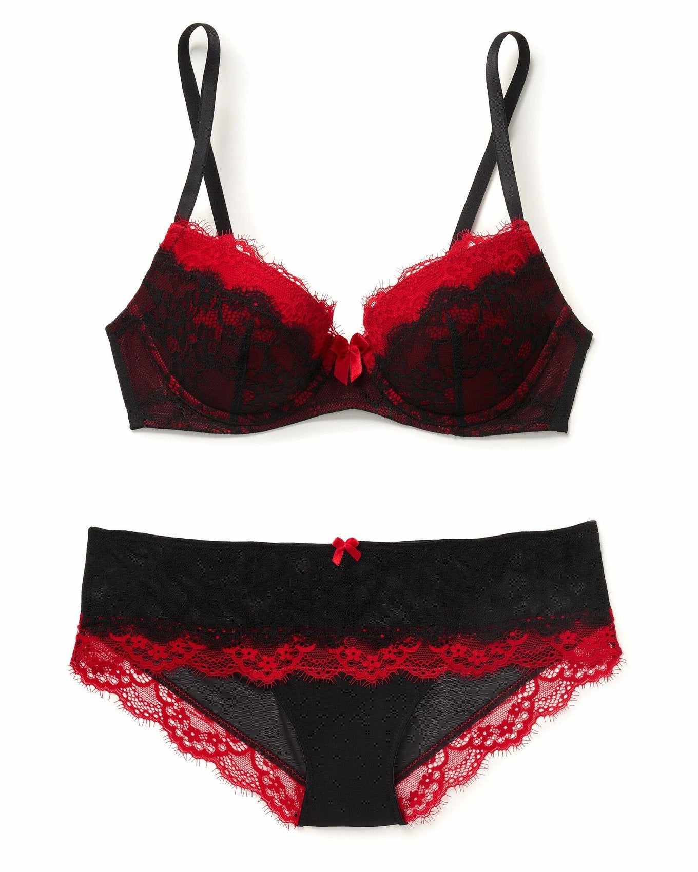 Emanuelly Push Up Black