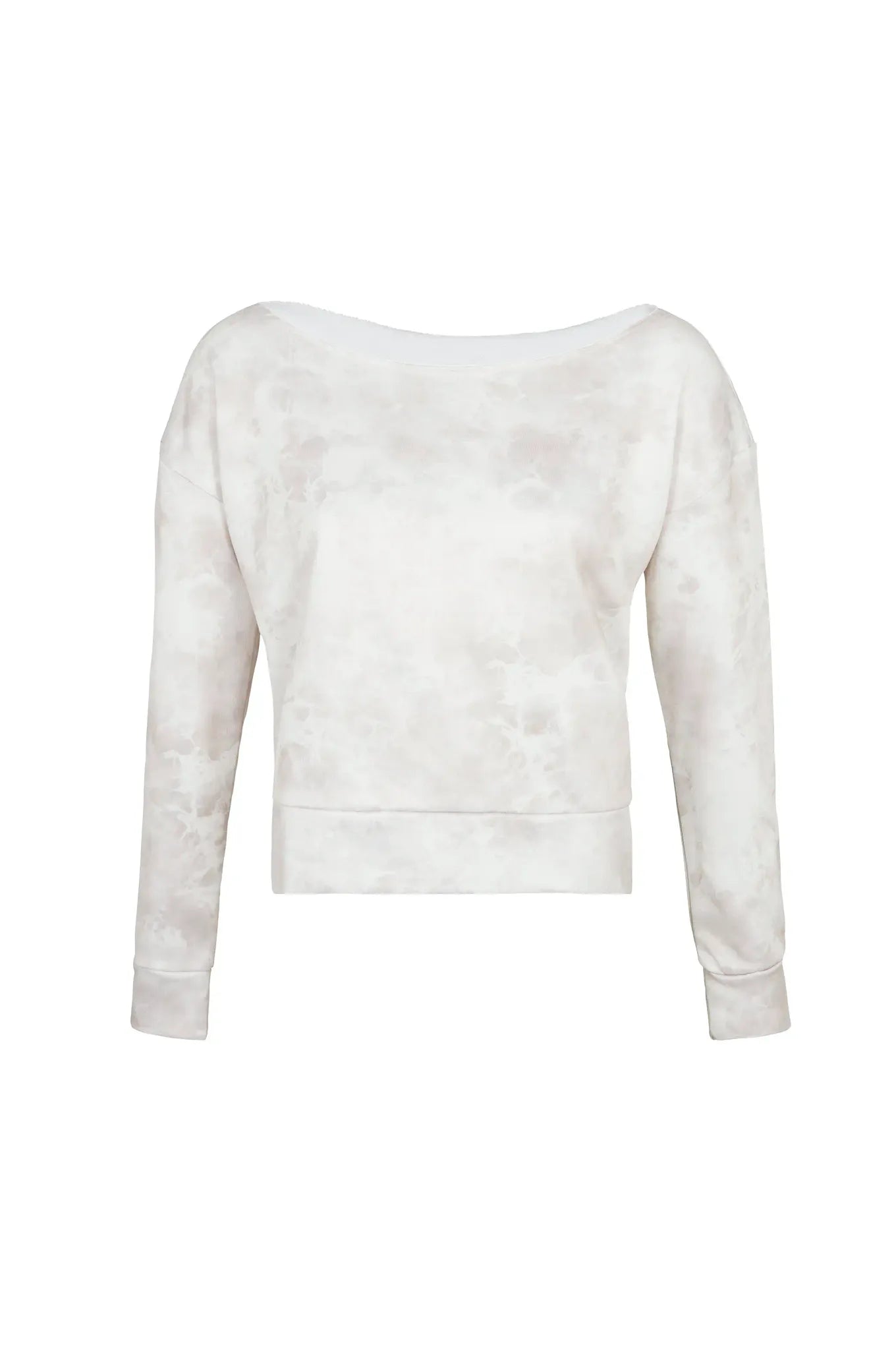 Reese Boat Neck Sweater Print