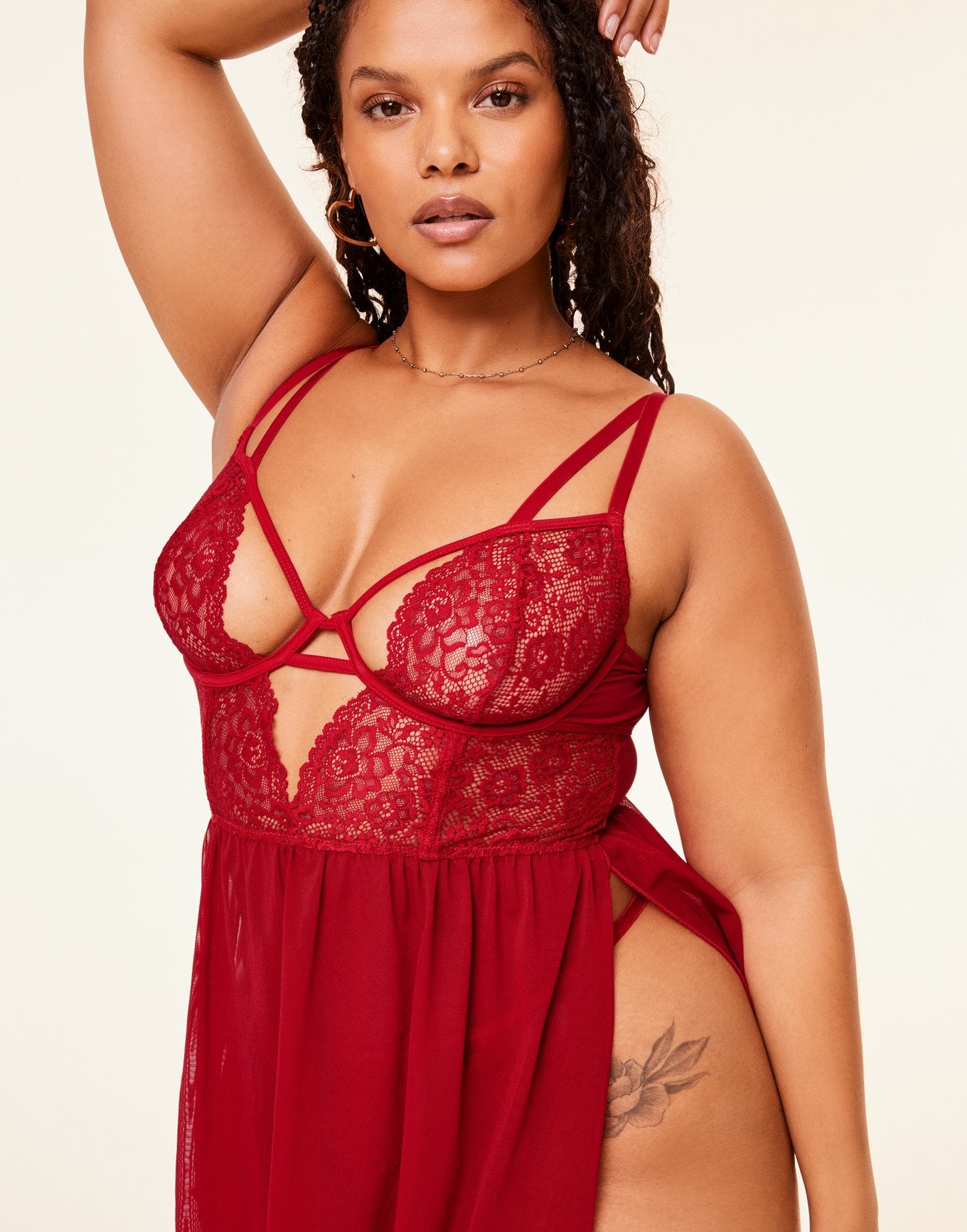 Rae Unlined Red