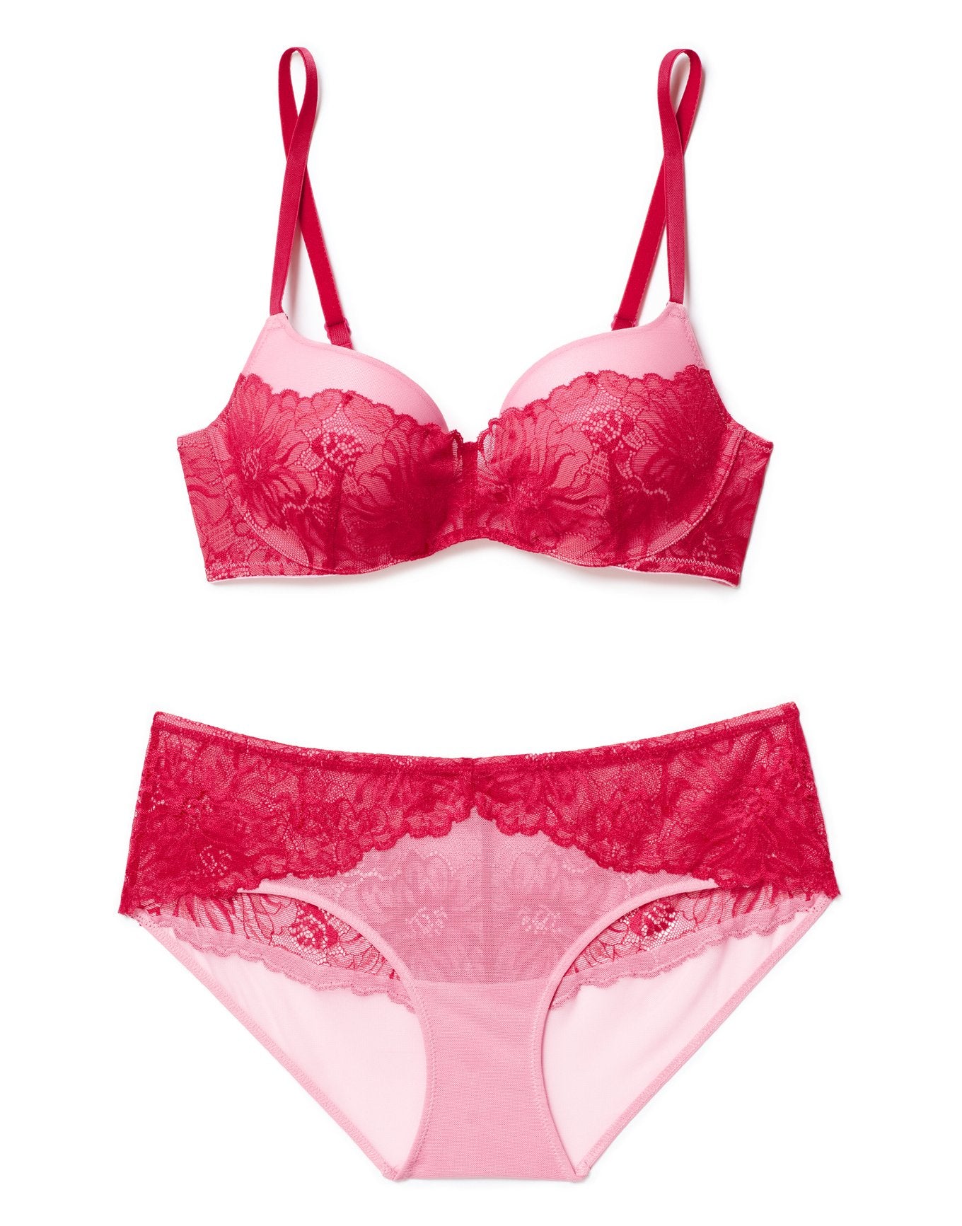 Cyla Push Up Pink