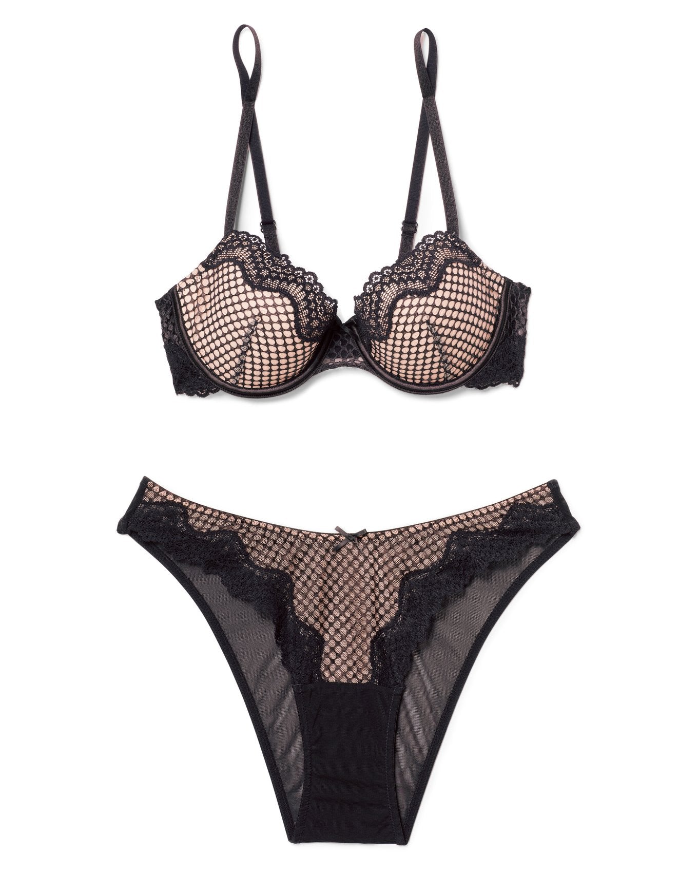Rubie Push Up Black