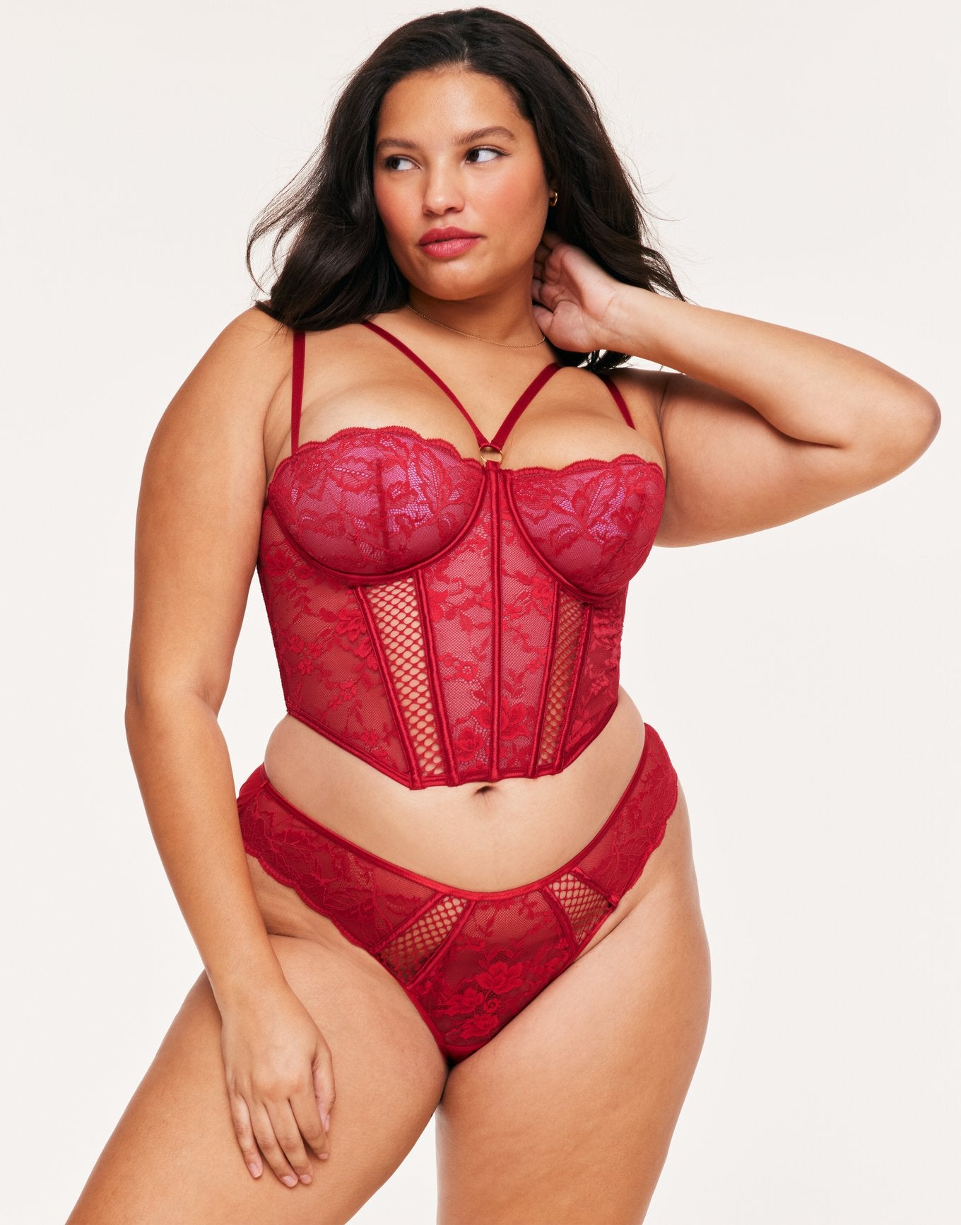 Dominika Lined Red