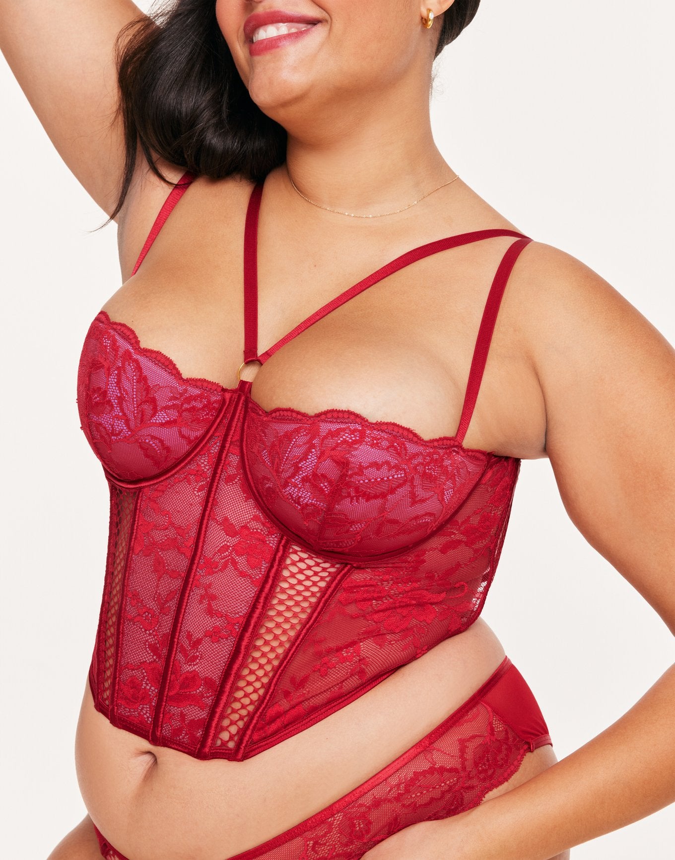 Dominika Lined Red
