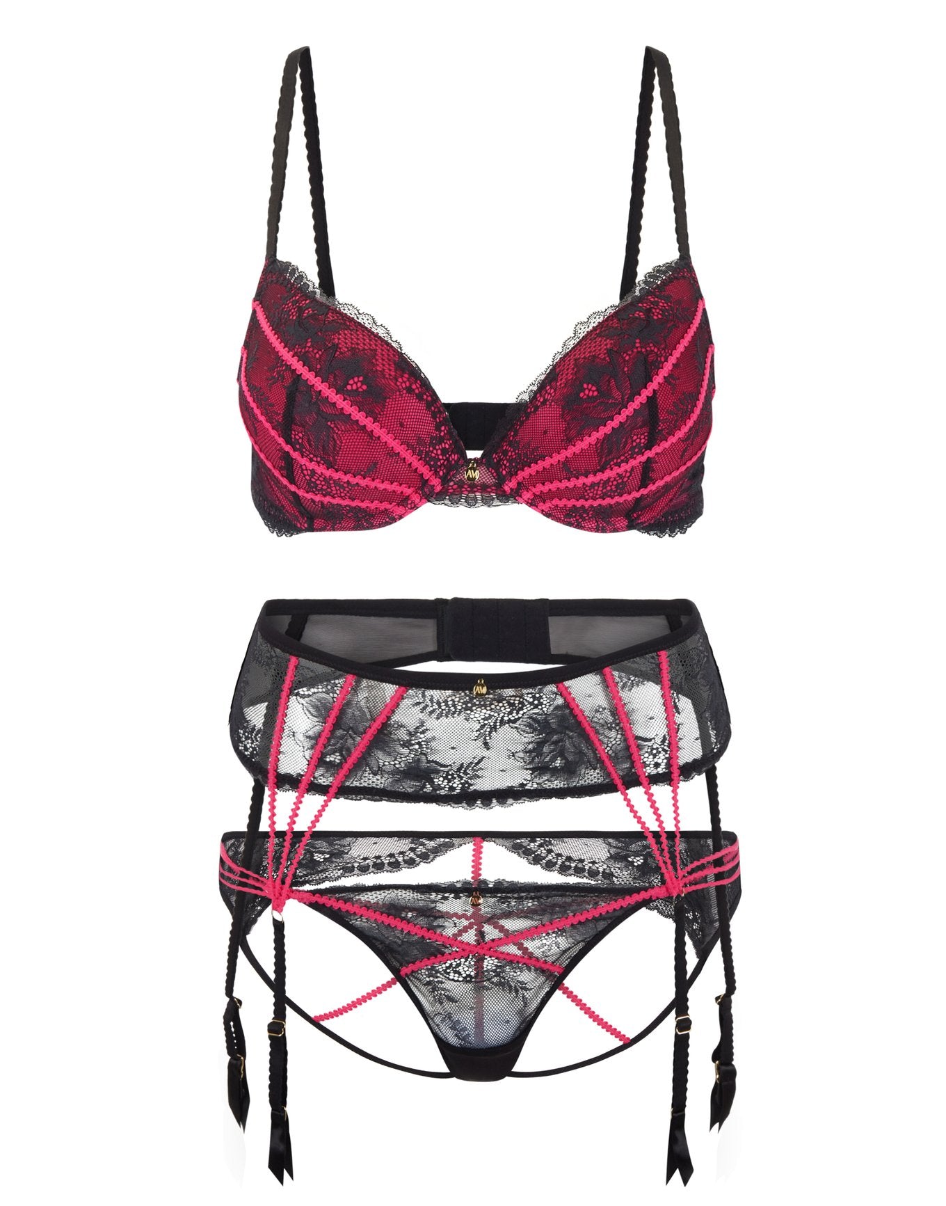 Suki Push Up Black