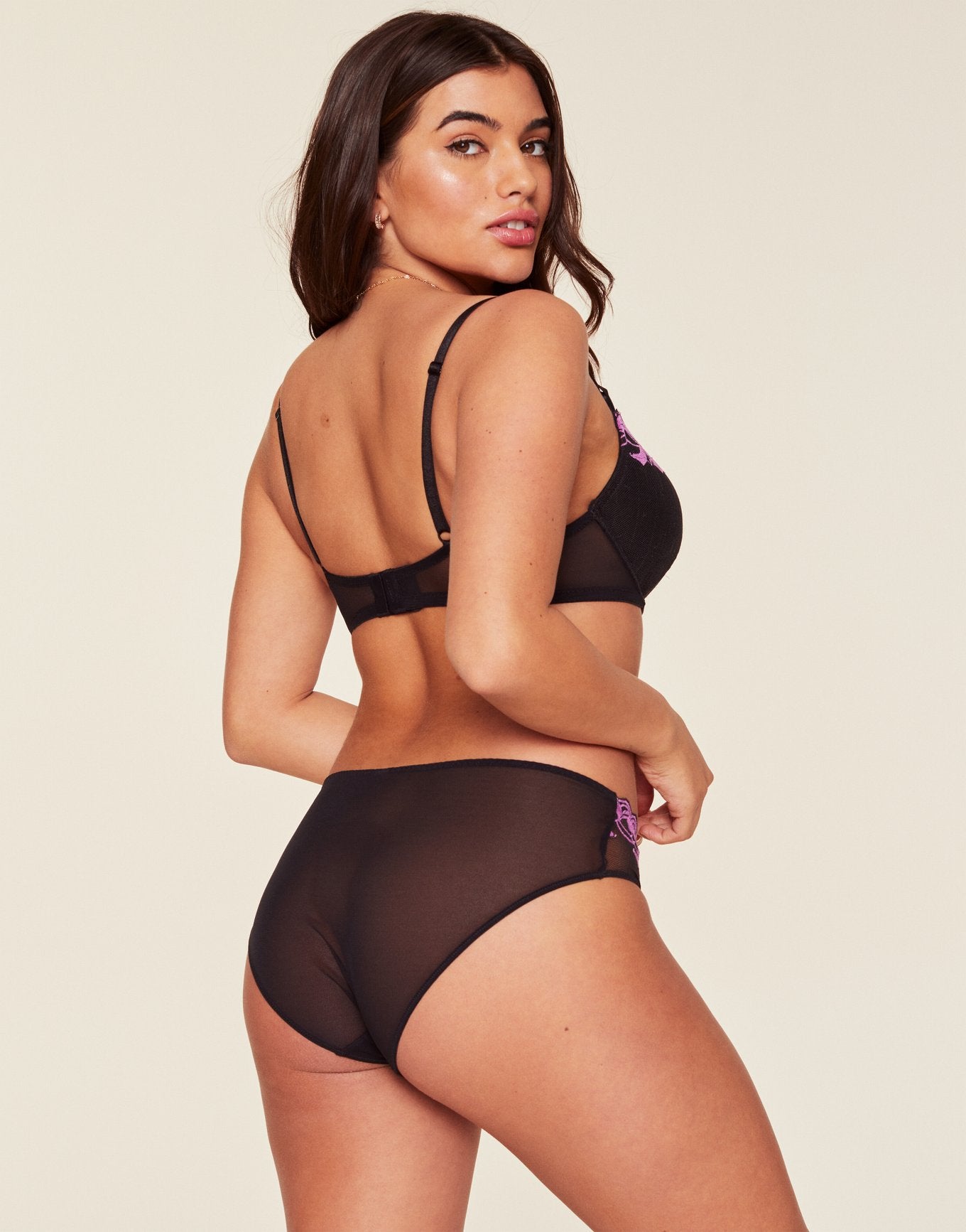 Audrina Push Up Black