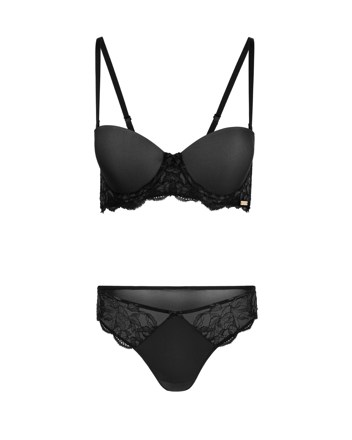 Lyza Push Up Black