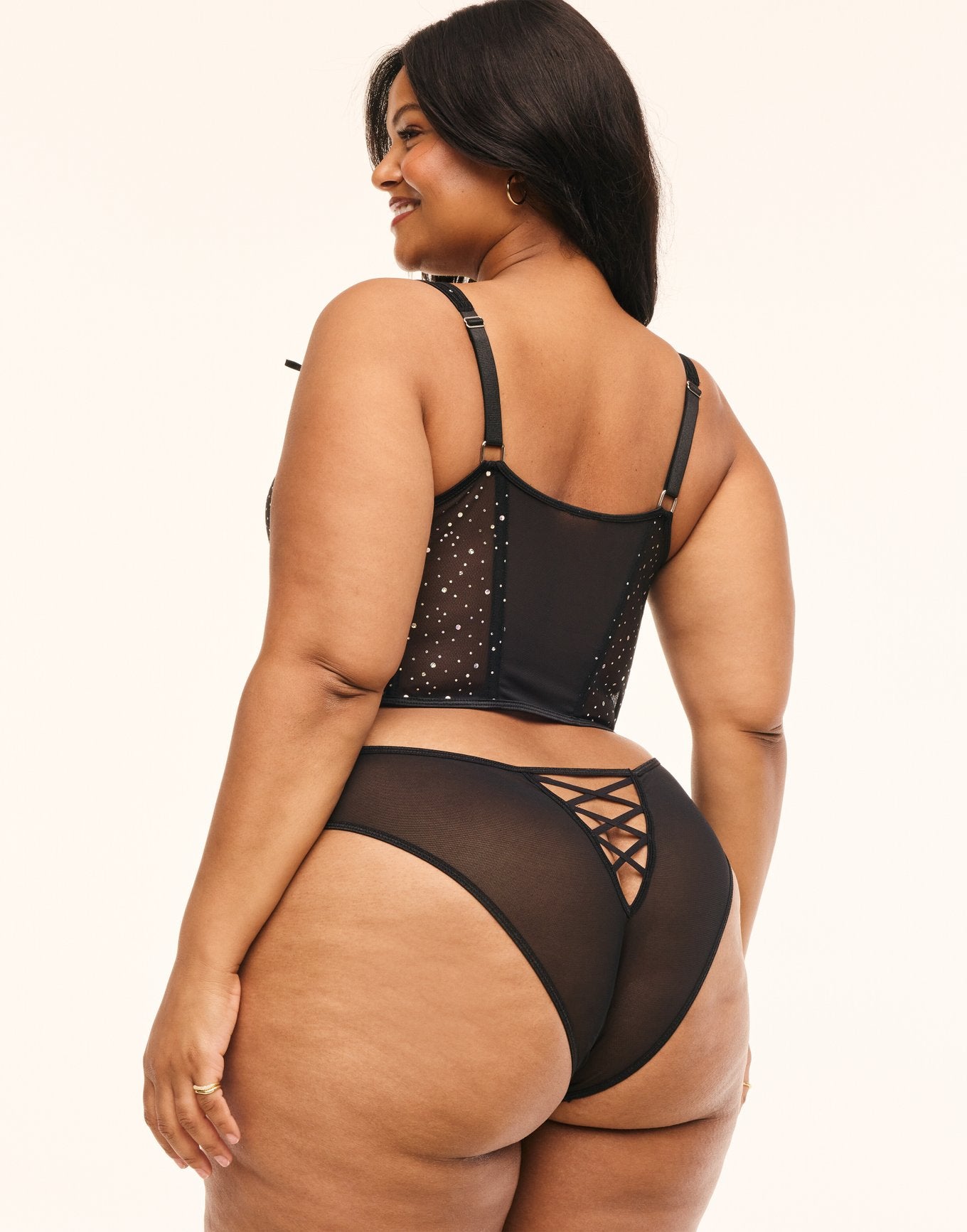 Diamond Unlined Black