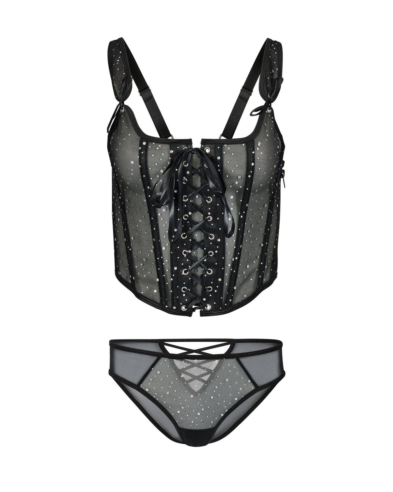 Diamond Unlined Black