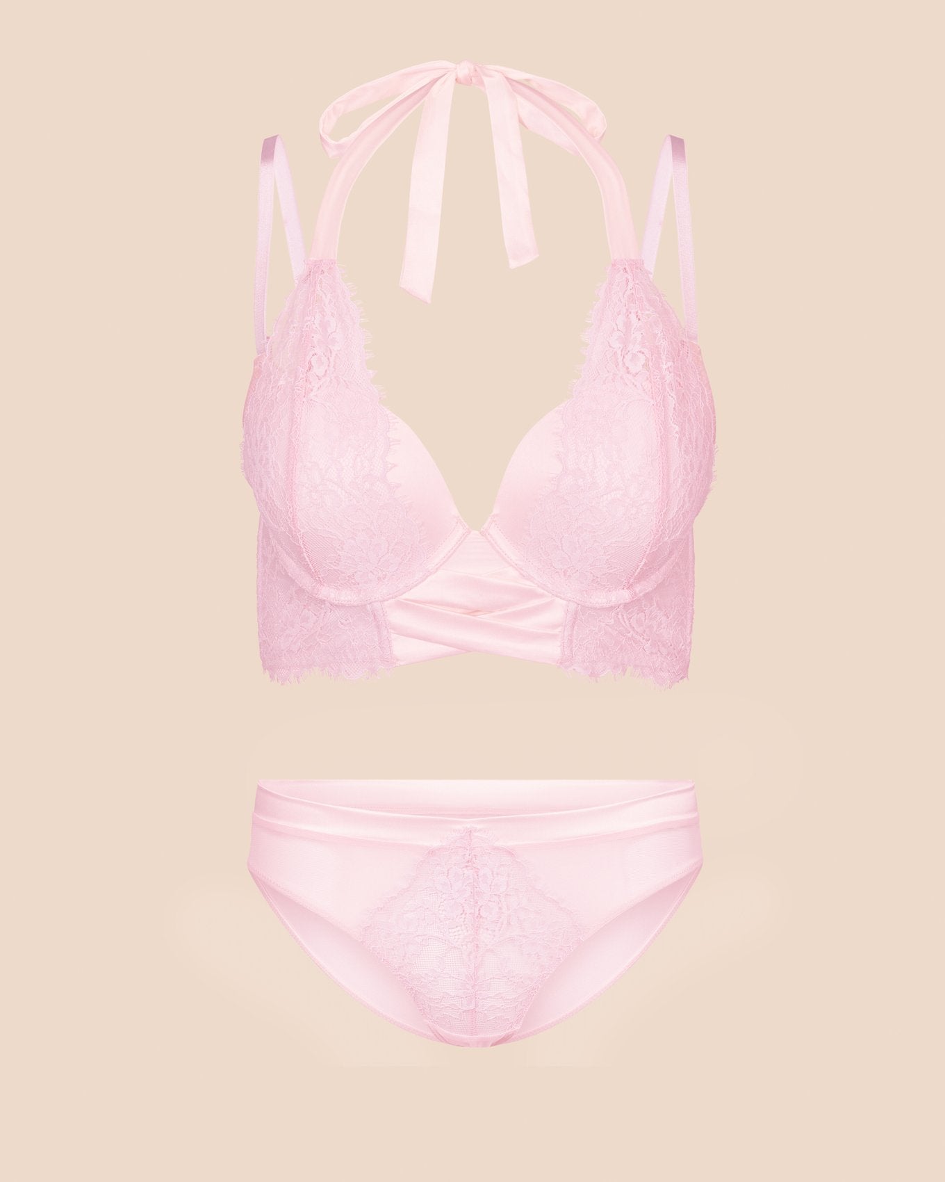 Kareena Push Up Pink