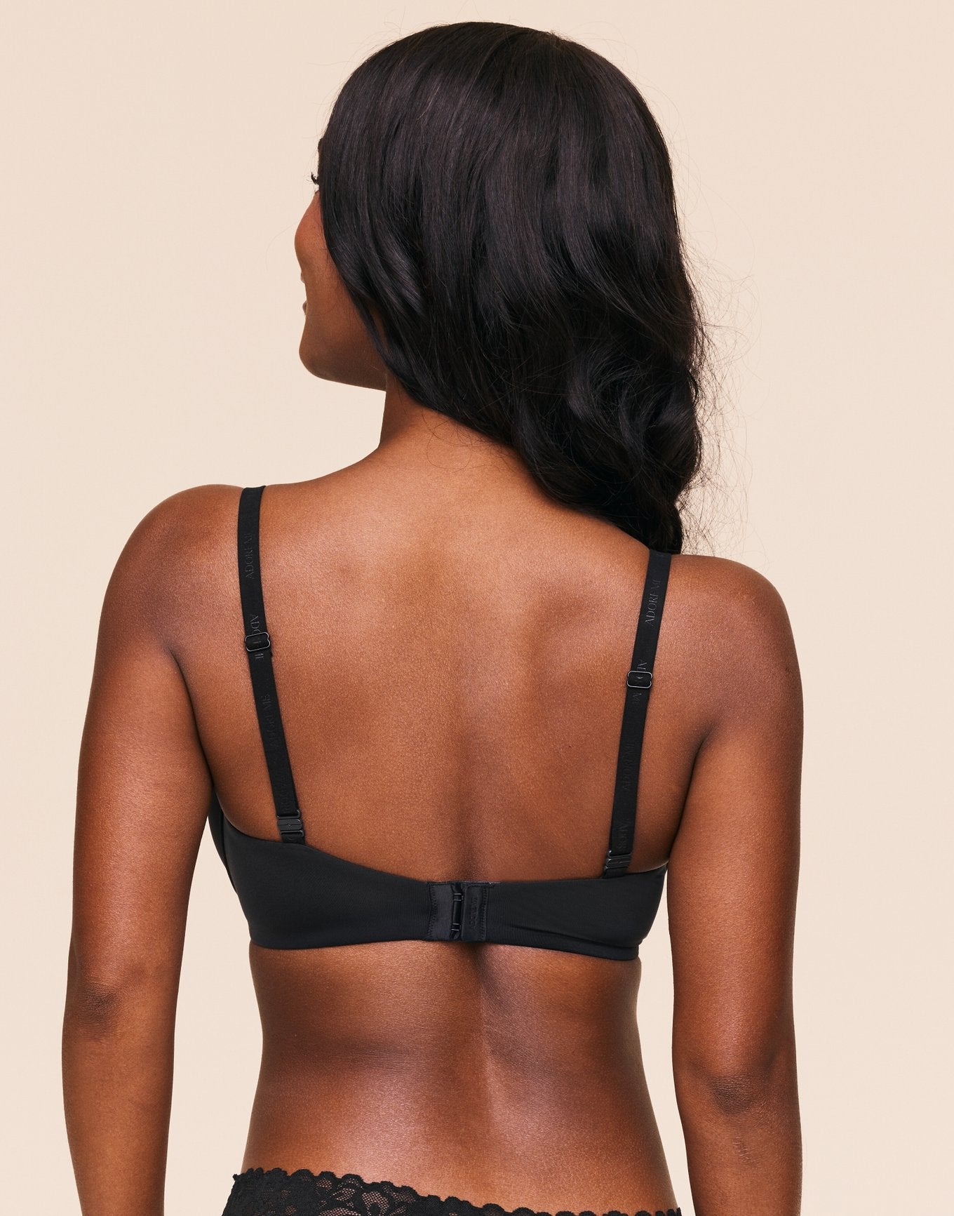 Natalya Push Up Black