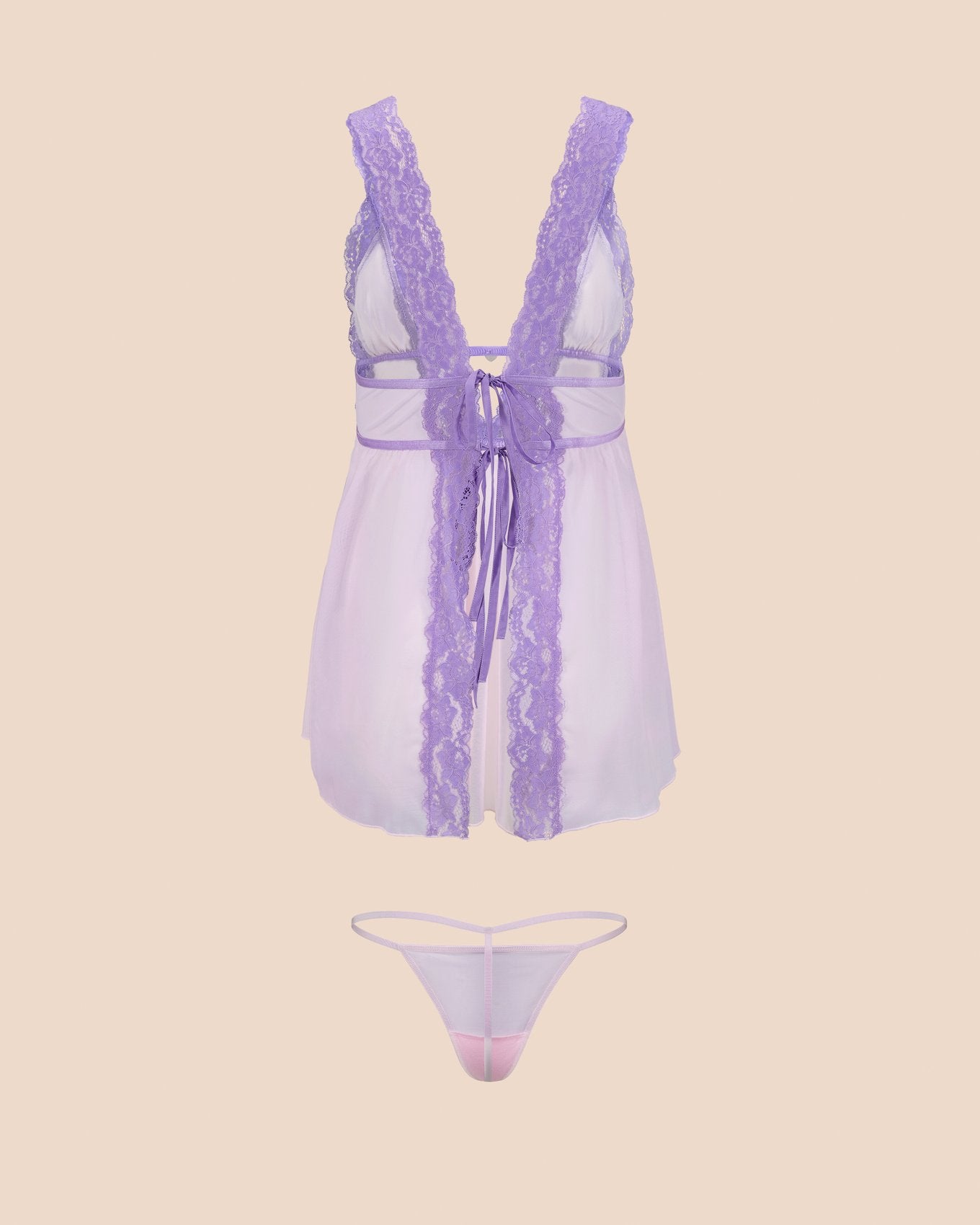 Adalee Unlined Purple