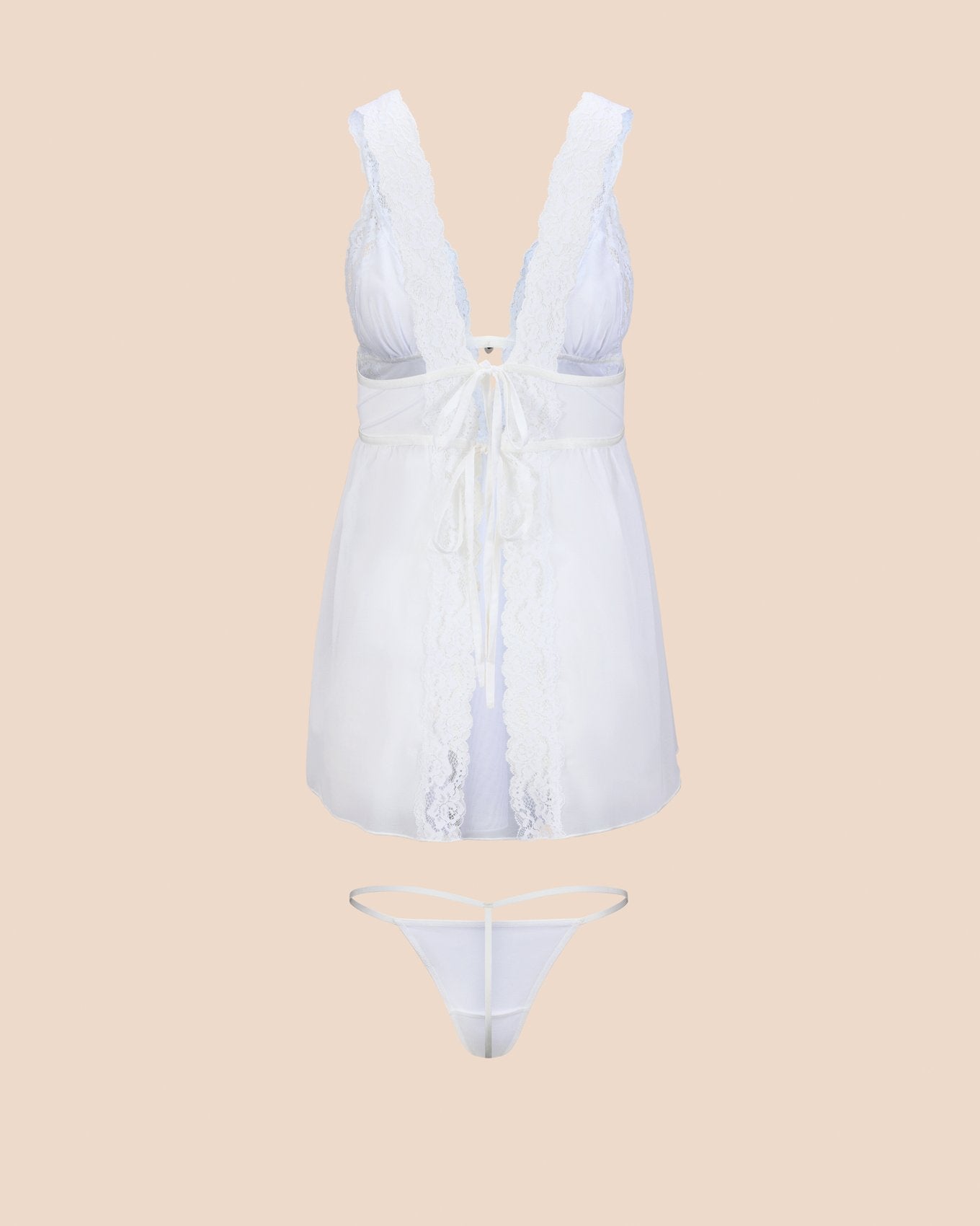 Adalee Unlined White
