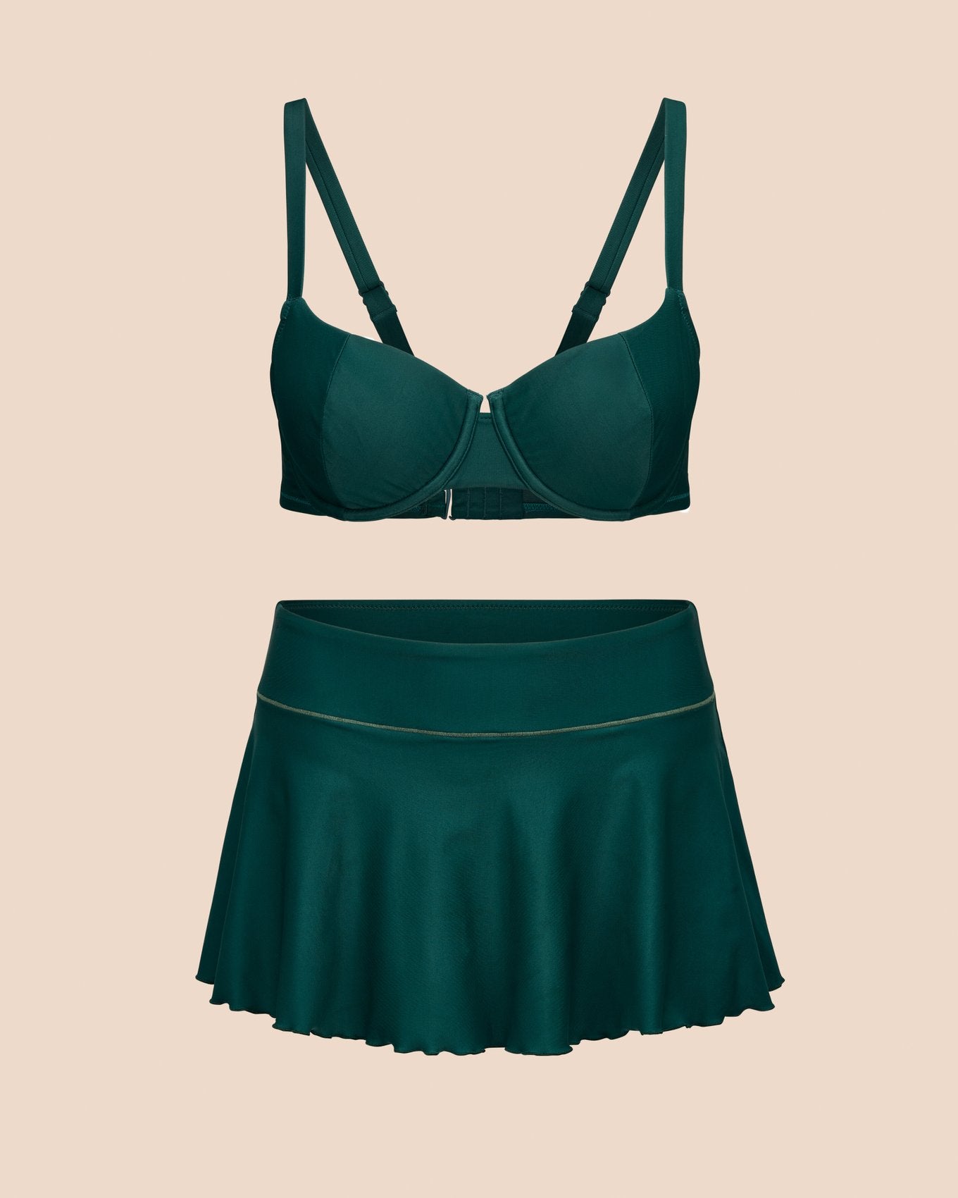 Tricia Unlined Green