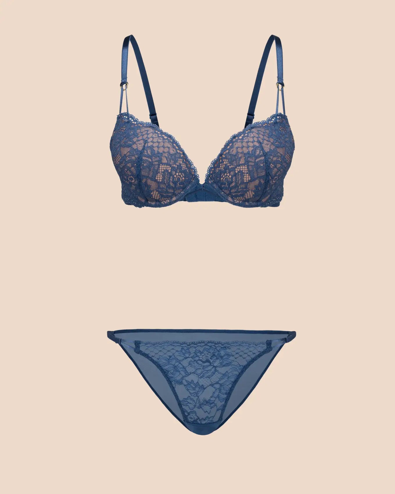Josie Push Up Blue