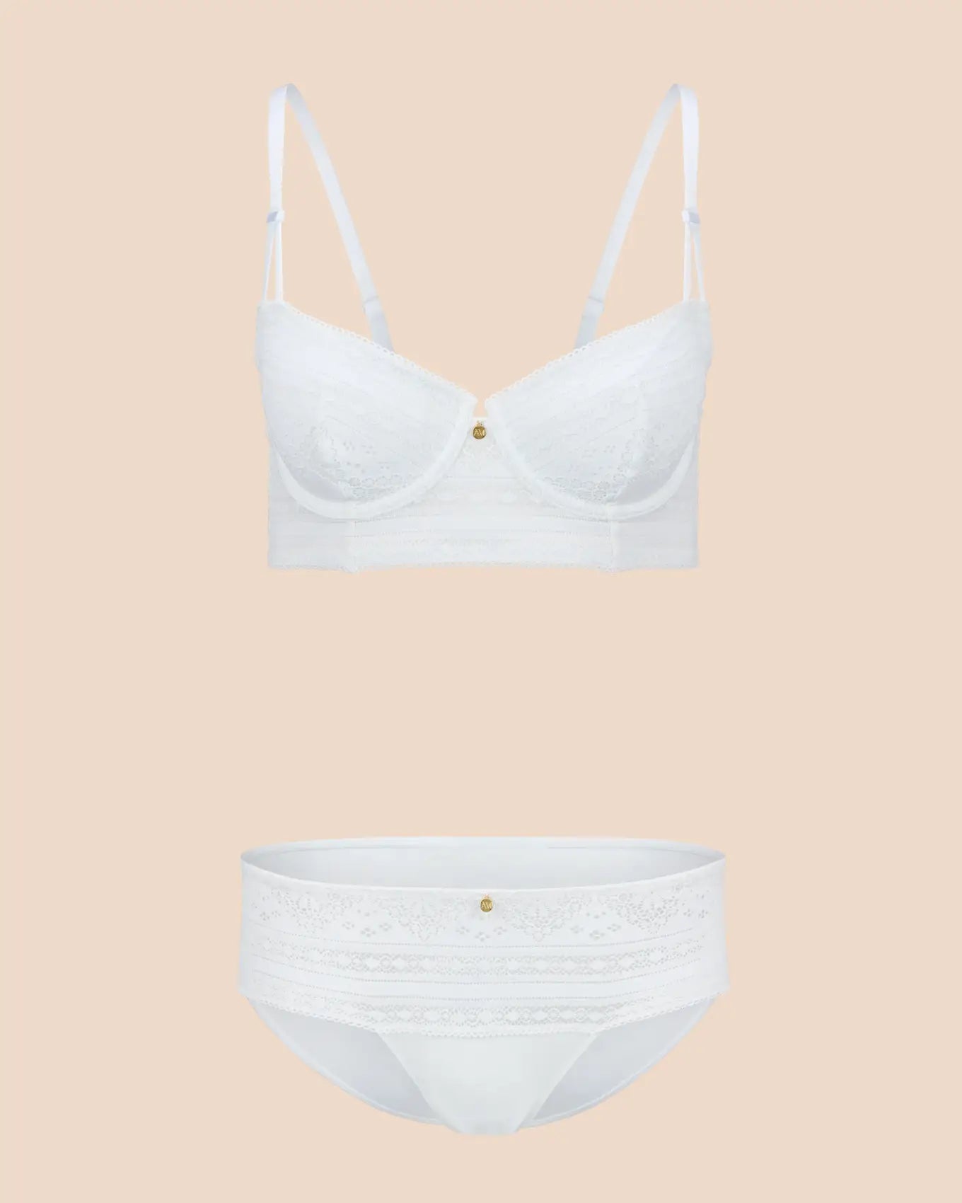 Zooey Unlined White