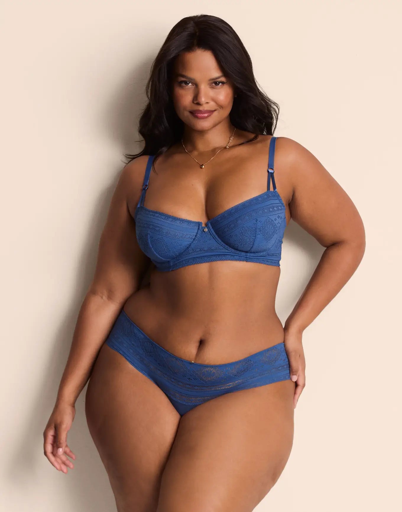 Zooey Unlined Blue