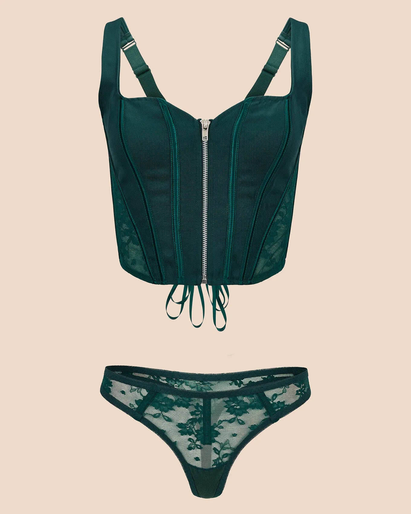 Tabitha Unlined Green