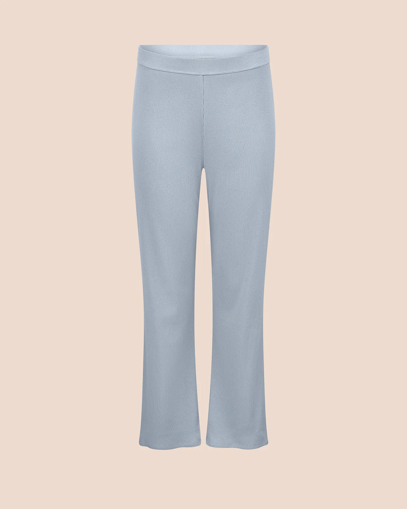 Rib Boyfriend Pant Blue