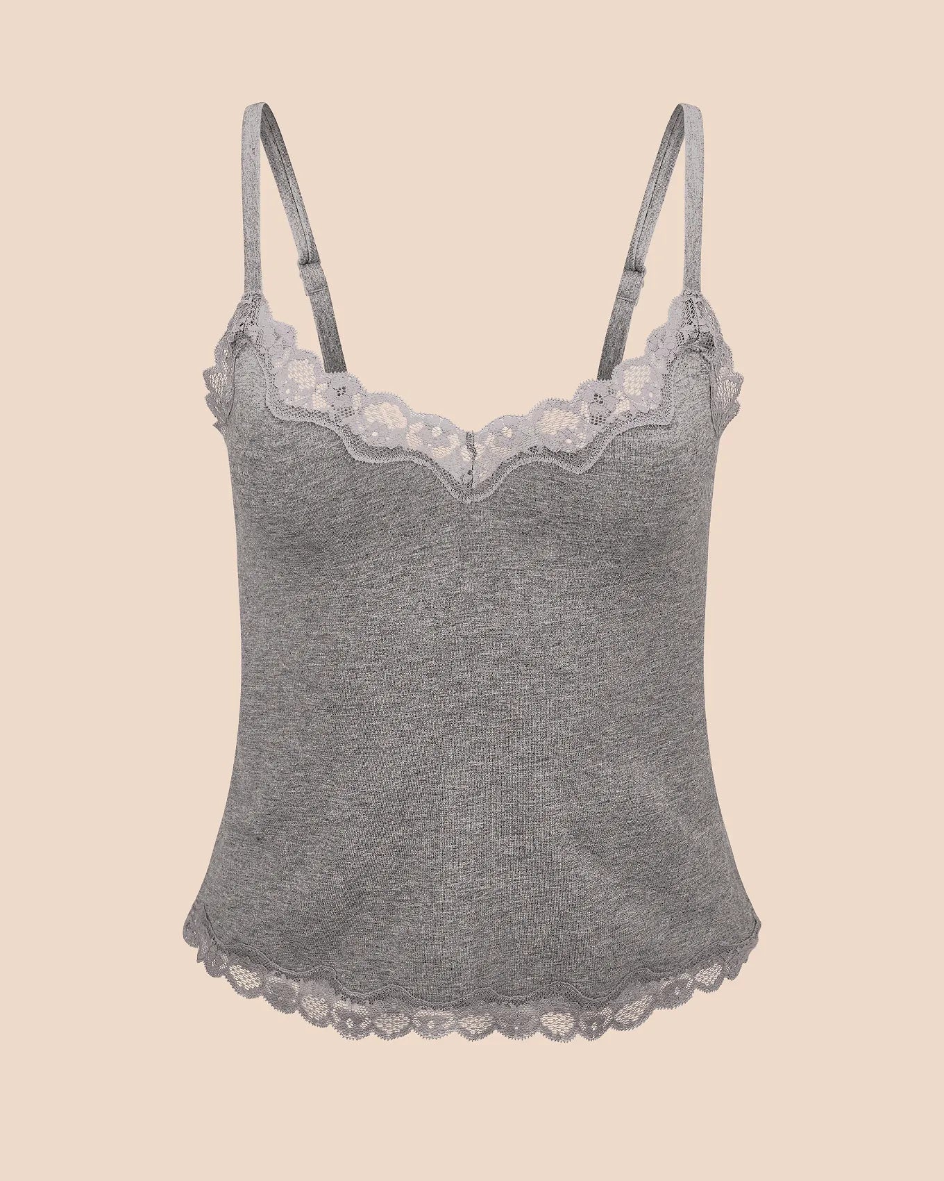 Jersey Cami Unlined Gray