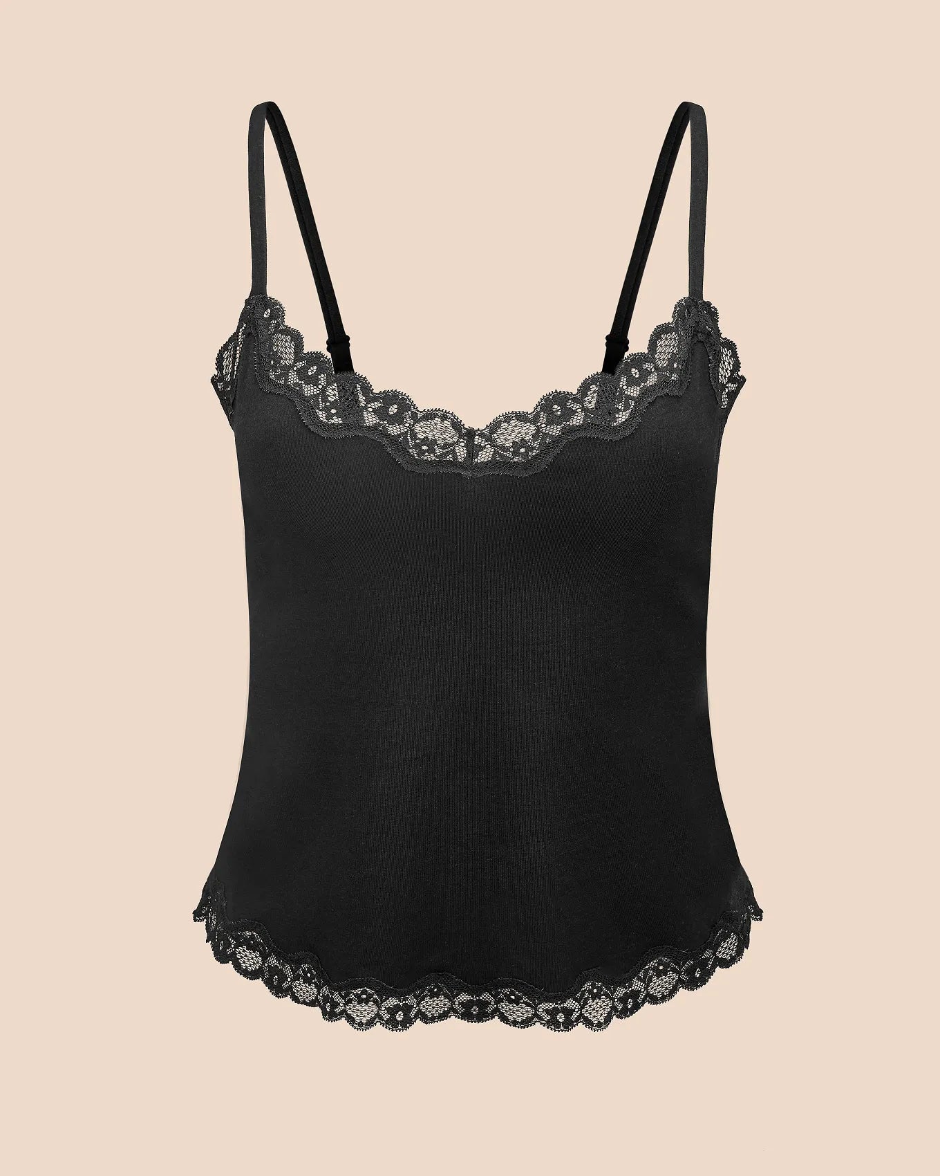 Jersey Cami Unlined Black