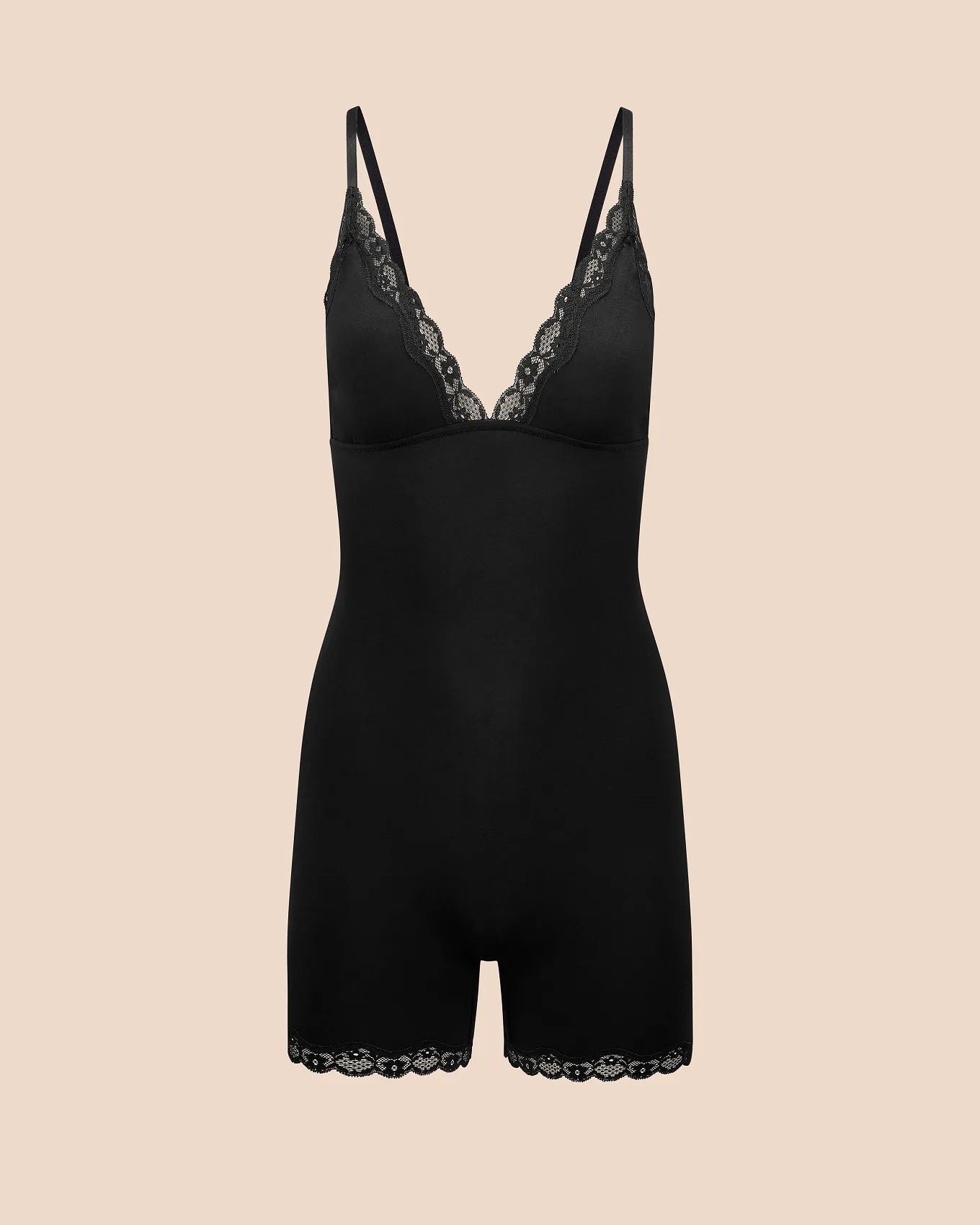 Jersey Romper Unlined Black