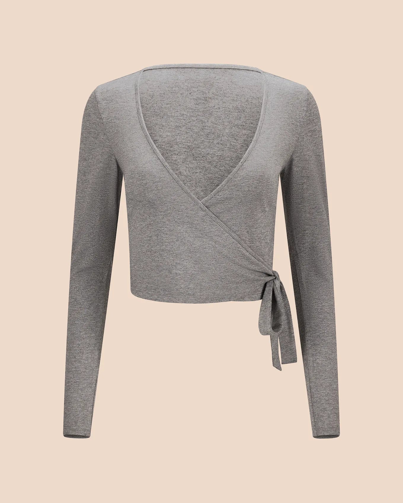 Jersey Ballet Wrap Gray
