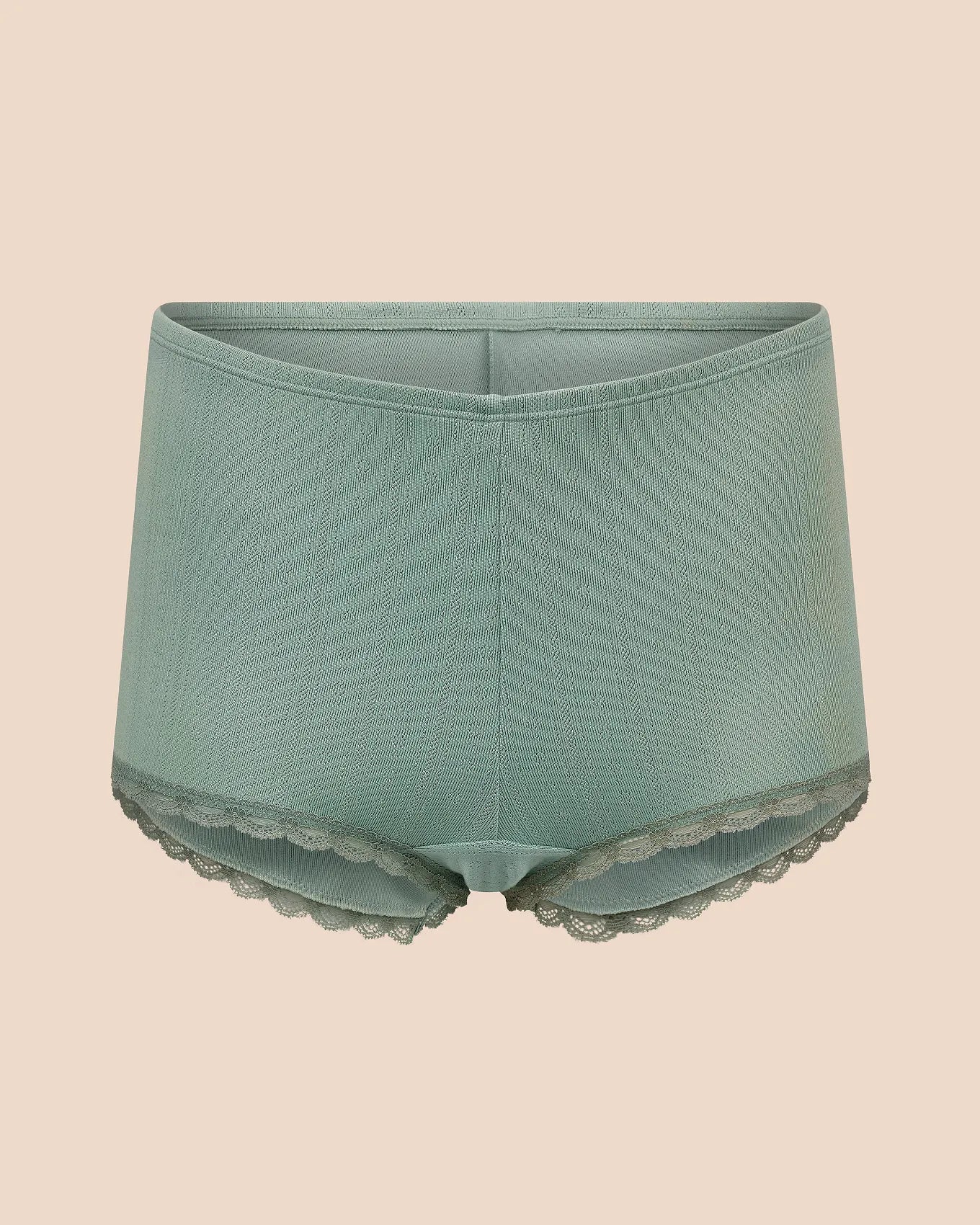 Pointelle Short Green