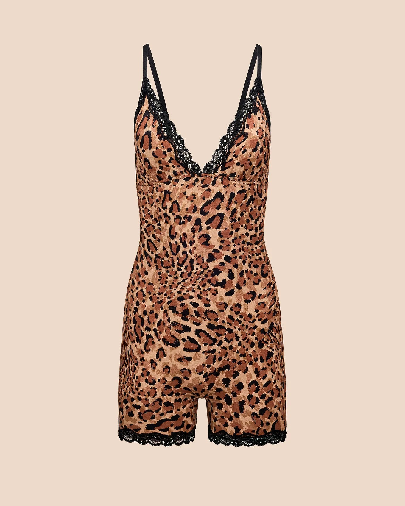 Jersey Romper Unlined Print