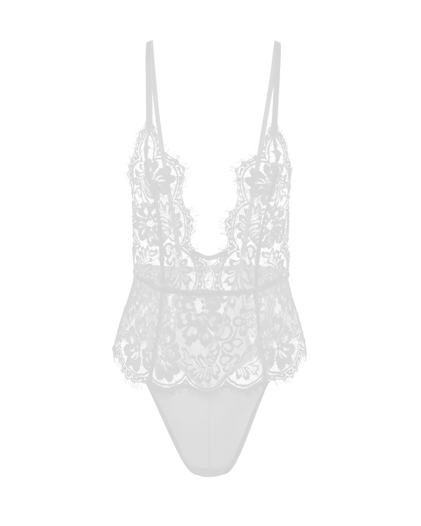 Anouchka Unlined White