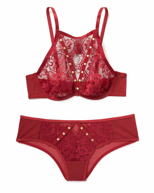 Emmeline Unlined Red