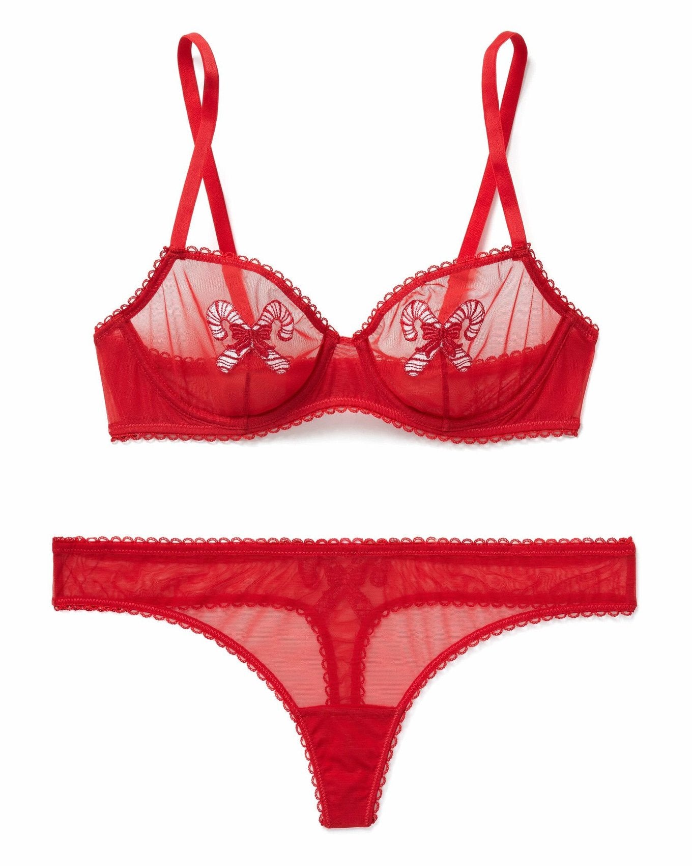 Alyshia Unlined Red