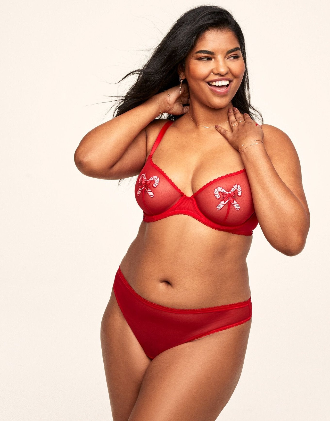 Alyshia Unlined Red