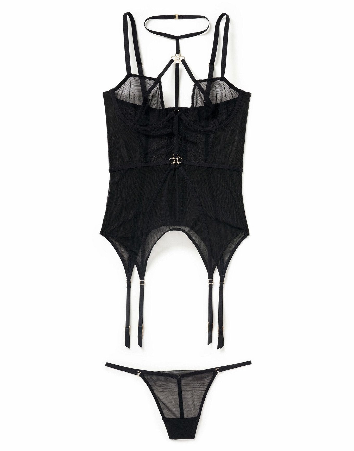 Dominique Unlined Black