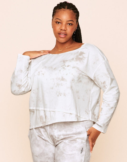 Robin Asymmetrical Top Print