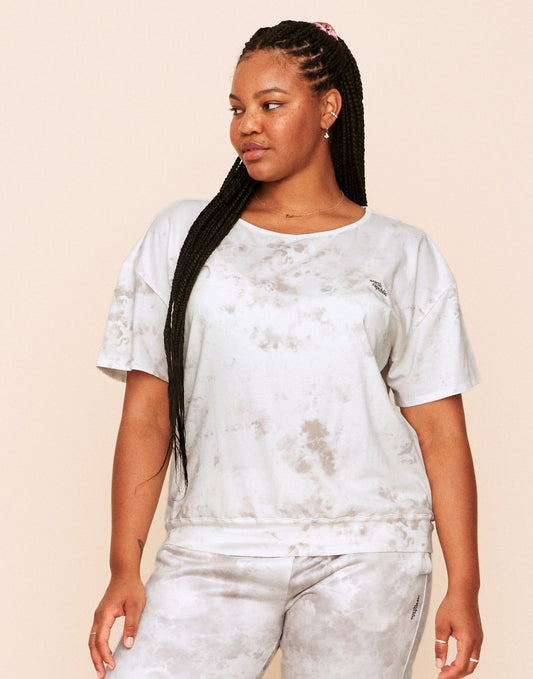 Juniper Open Back Slouch Top Print