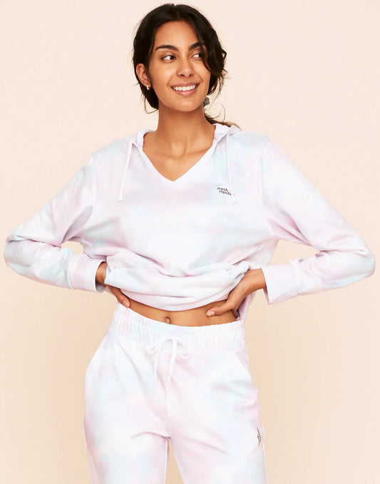 Faye Hooded Pullover Print