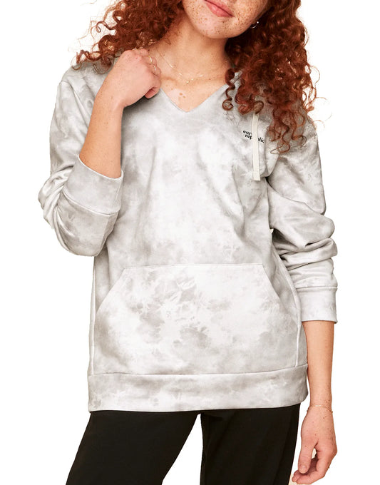 Faye Hooded Pullover Print