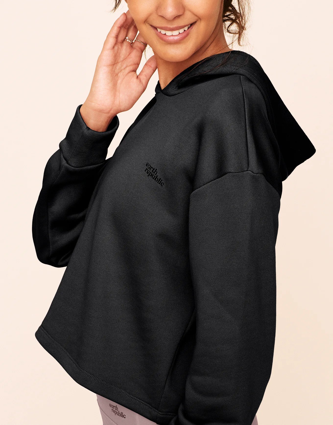 Myah Escape Luxe Hoodie Black