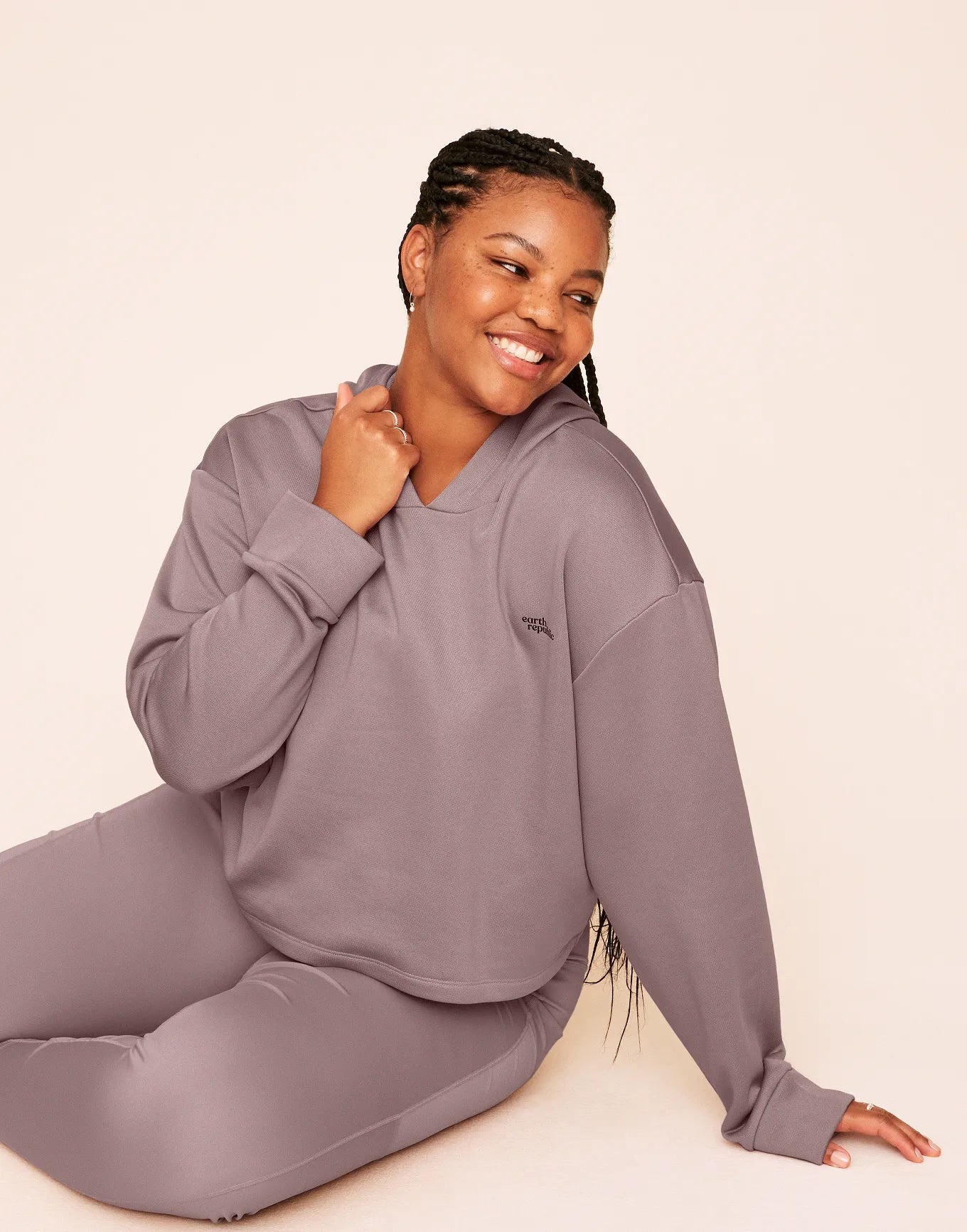 Myah Escape Luxe Hoodie Beige