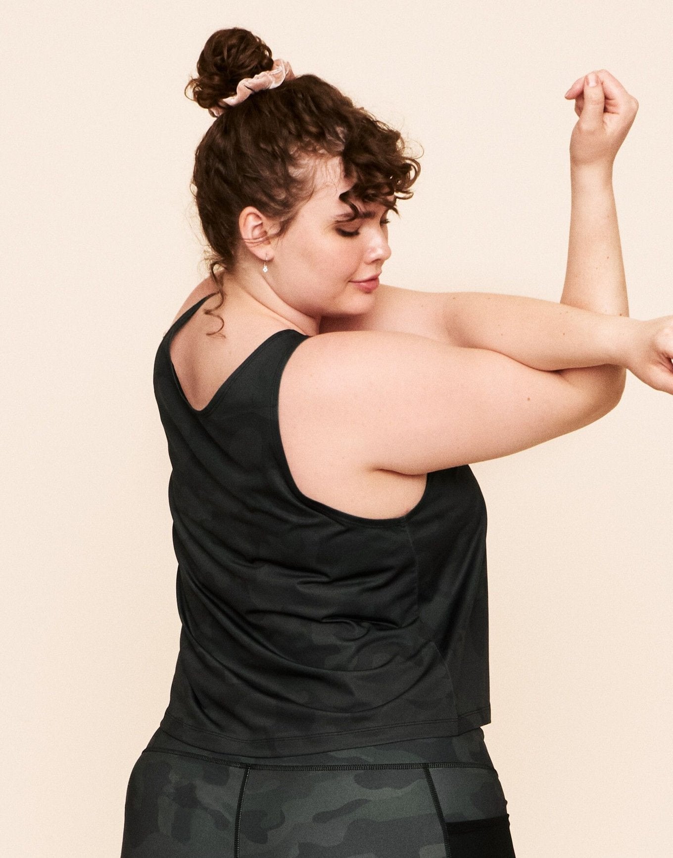 Micah Cropped Tank Print