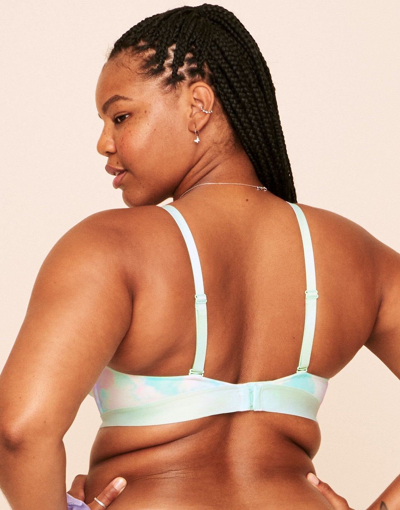 Makenna Lightly Lined Wireless Bra Lined Print