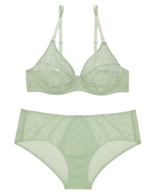 Roxana Unlined Green