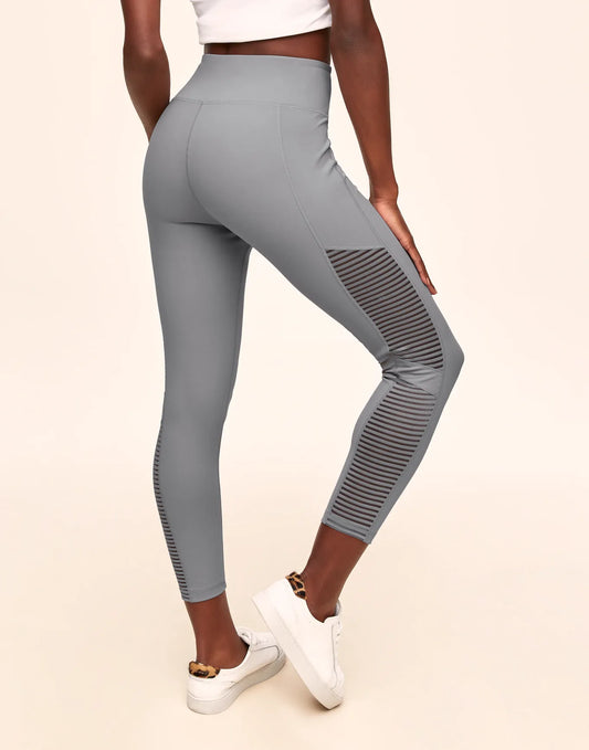 Cali Stripe Mesh Gray