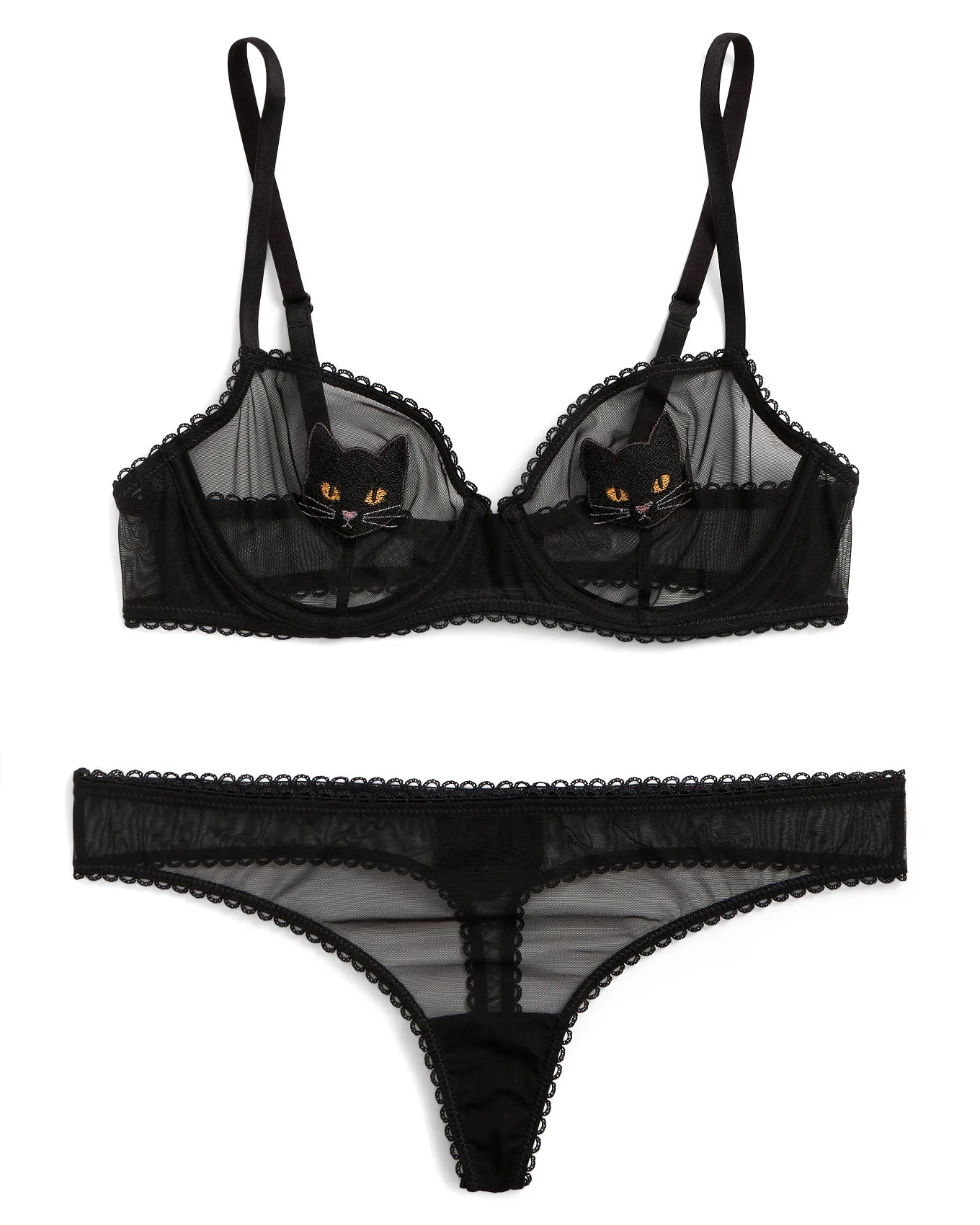 Alyshia Unlined Black