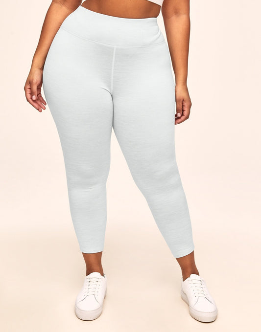 Haley Cozy Heather 7/8 White