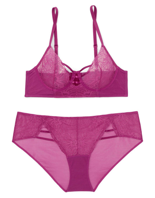 Justina Unlined Pink
