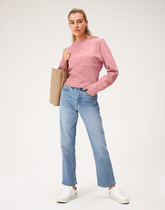 Rose Sweatshirt Pink