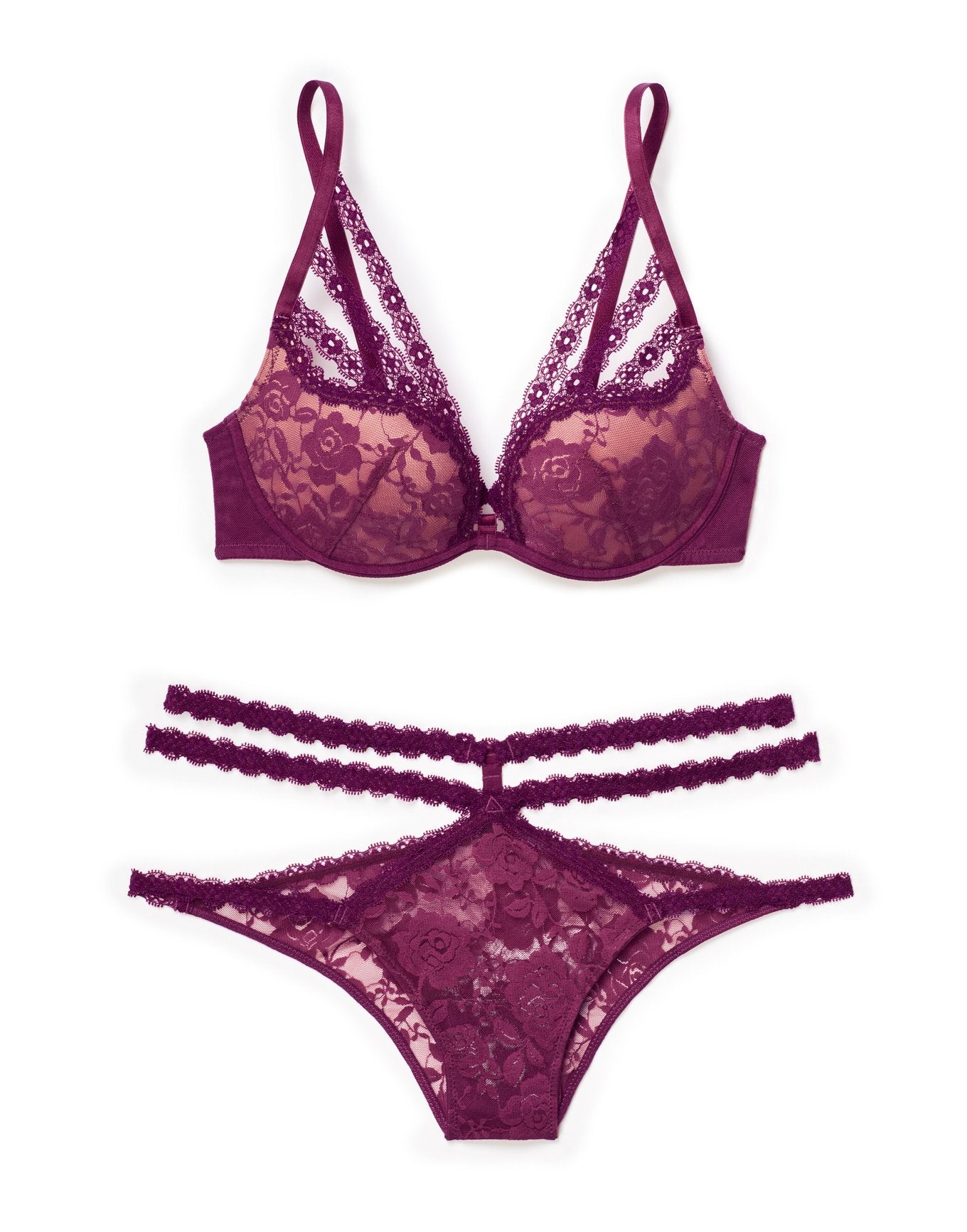 Marcia Push Up Purple